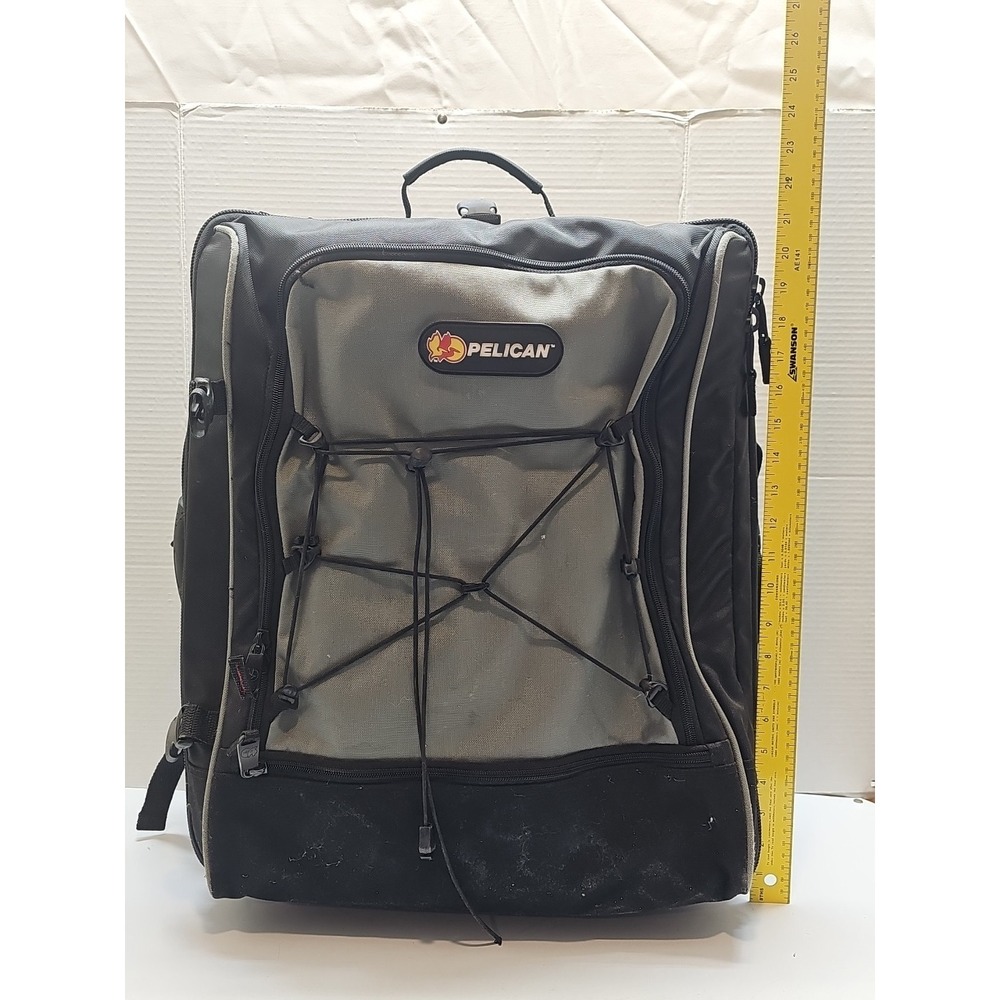 Pelican rolling camera/lighting case, semi rigid, laptop etc. pockets